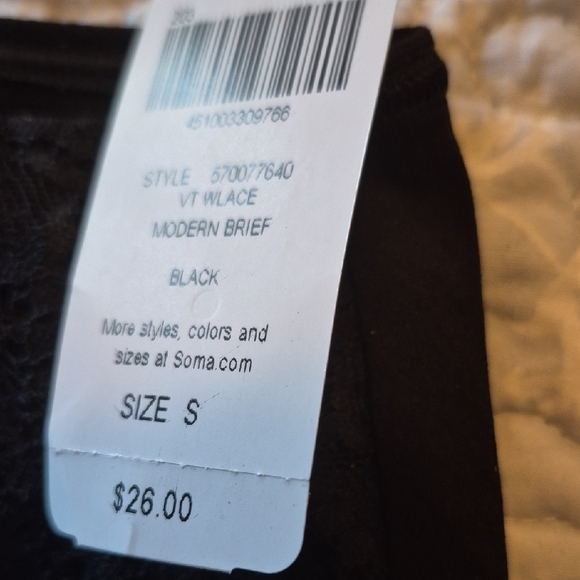 Soma Black and Purple Panty Collection - Picture 6 of 6